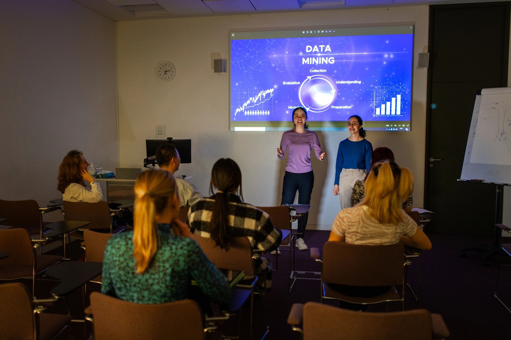 Professionals reviewing cloud and data platform strategy